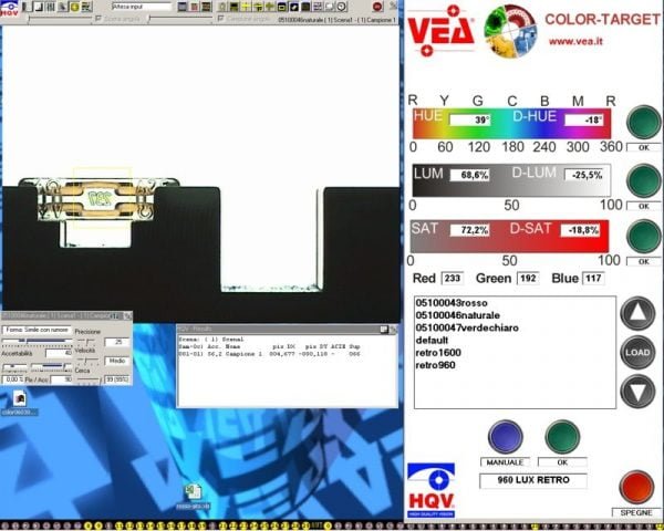 Sistem automat de masura si inspectie vizuala - CheckBox VEA