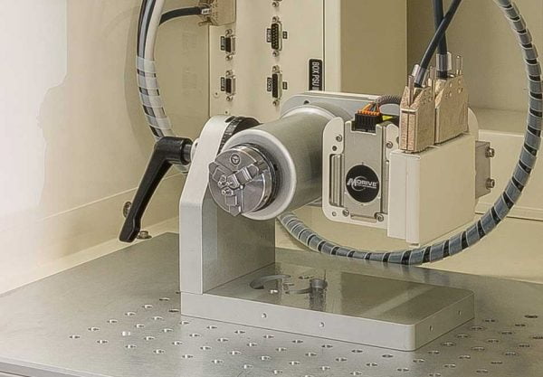 Axa de rotatie cu inclinare pentru marcare laser piese cilindrice