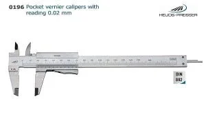Subler cu vernier 0 - 200 mm Helios Preisser Model 0196