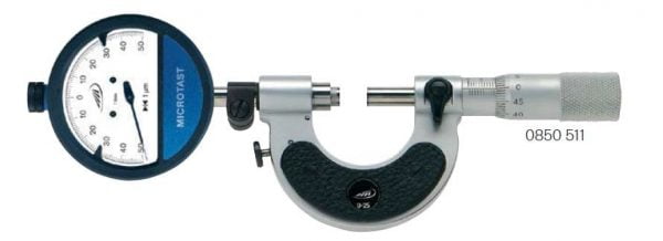 Micrometru  cu precizie ridicata 0 - 50 mm - Helios Preisser Model 0849