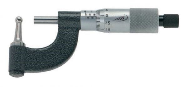 Micrometru  pentru masurarea peretilor tuburilor 0 - 25 mm - Helios Preisser Model 0824