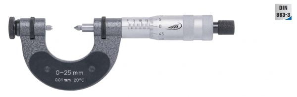 Micrometru de precizie pentru măsurarea flancurilor filetate 0 - 300 mm - Helios Preisser Model 0870