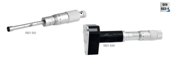 Micrometru in 3 puncte pentru masuratori interne 6 - 200 mm - Helios Preisser Model 1921