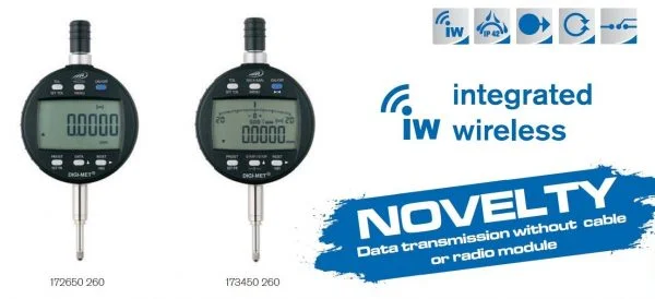 Comparator digital wireless 12.5 - 25 mm - Helios Preisser model 1726i / 1734i