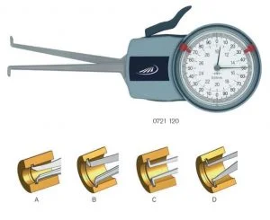 Comparator cu cadran pentru masuratori interne 2.5 - 100 mm - Helios Preisser model 0721