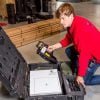 Sistem mobil pentru inspectie cu raze X VisiConsult Xplus Mobile