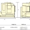 Centru de prelucrat vertical Makino PS65