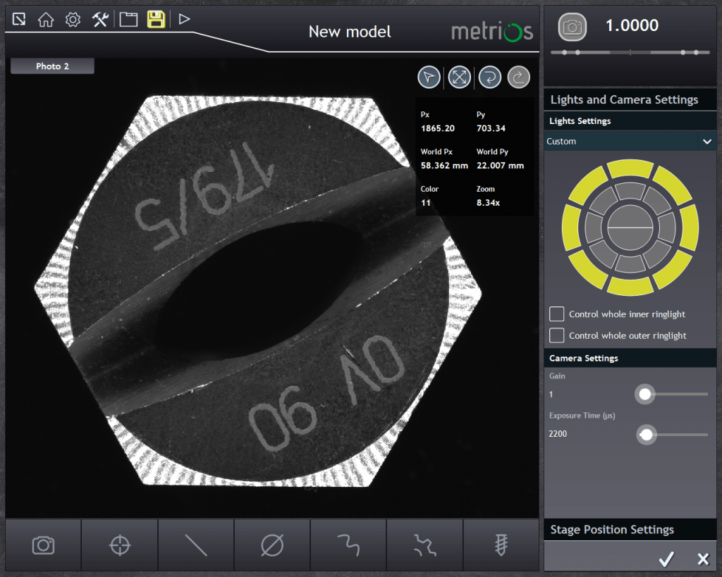 Metrios Hd Cross Optical Measuring System D Top Metrology