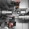 CMZ CNC Lathe  - Twin spindle lathe for parts made from bar - TTS Series
